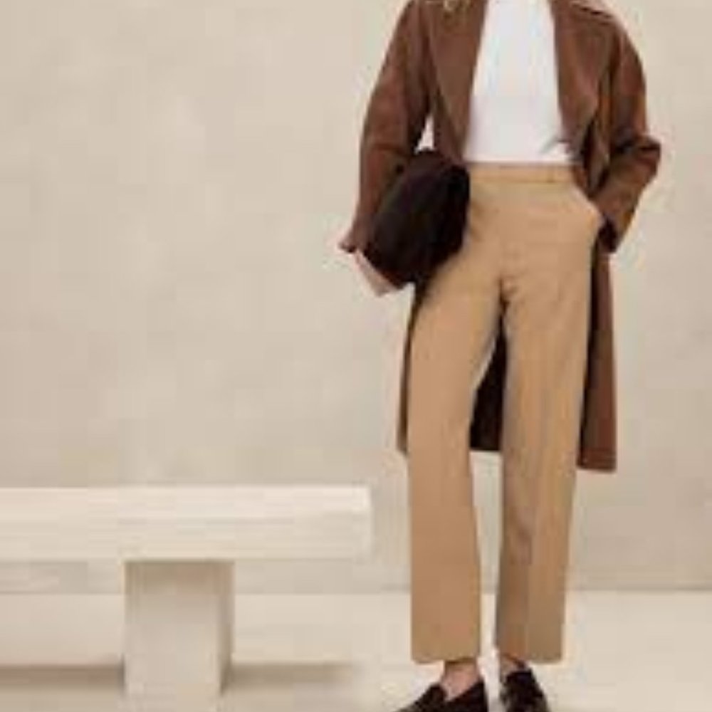 Banana Republic Tan Wide Leg Pants - Picture 13 of 13